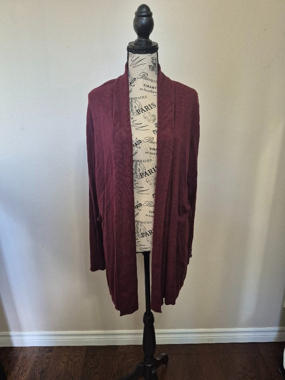 Long Sleeve Duster Cardigan